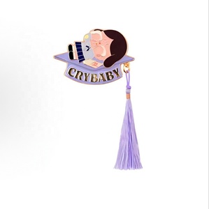 POP Mart crybaby loạt bài hát hoàng hôn-Huy hiệu Dễ Thương bất ngờ hộp mù bí ẩn - Product Image 3