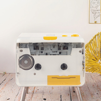 Reproductor de Casetes USB, Convertidor de Audio Digital, Grabador Estilo Walkman, Transferencia de Formato MP3 para PC Portátil