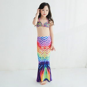 Maillot <span class=keywords><strong>de</strong></span> bain <span class=keywords><strong>sirène</strong></span> pour enfants, style bikini, tenue <span class=keywords><strong>de</strong></span> performance tendance pour filles - Product Image 3