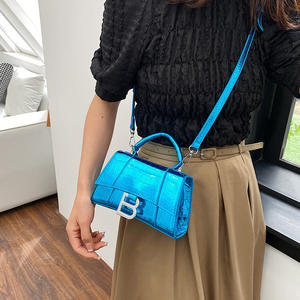 Bolsos de Diseñador de Calidad, Última Moda 2025, Bolso Bandolera, Color Sólido Brillante, Hebilla Brillante, Bolso de Hombro para Compras para Chicas - Product Image 3