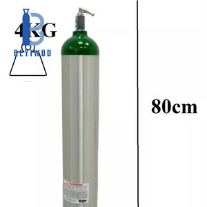 الولايات المتحدة الأمريكية دوت القياسية لي 4.55 لتر خزان الأكسجين الألومنيوم مع CGA540 CGA870 - Product Image 5