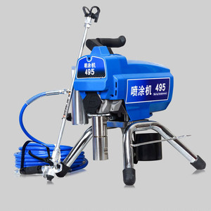 Pulvérisateur de peinture sans air TP-495 pour revêtements muraux intérieurs et extérieurs, entretien facile, directement de l'usine - Product Image 2
