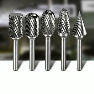 ตะไบทังสเตนคาร์ไบด์ตัดคู่ชุดหัวเจาะเหล็กเกรดอุตสาหกรรม10ชิ้น - Product Image 4
