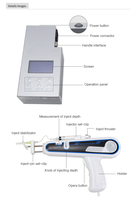 Inyector de Mesoterapia Líquida Automático, Dispositivo Profesional de Mesoterapia para Glutatión, Prophilo, Inyección Capilar y Facial