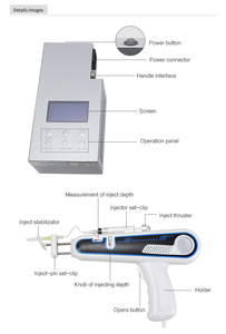 Injecteur automatique de mésothérapie liquide professionnel pour l'injection de <span class=keywords><strong>glutathion</strong></span>, de profilo et de soins du visage et des cheveux - Product Image 3