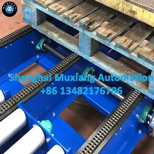 Gravity roller pallet conveyor reciprocating vertical lifting conveyors sure heavy duty single double chain conveyor systems