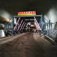 Chariot de transport de câbles pour fossés en béton de type tunnel, fabriqué par GaoFei, système hydraulique importé, acier Q235, certifié ISO