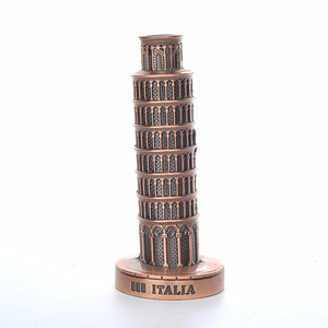 Décoration de la tour penchée de Pise Italie européenne Landmark Big <span class=keywords><strong>Ben</strong></span> UK. Décoration artisanale en alliage de zinc Souvenir touristique - Product Image 5