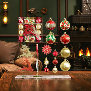 Adornos Navideños de Plástico con Logotipo Personalizado, Hechos a Máquina, de Alta Calidad, Impresión por Grabado, 6 Colores, Marca SuperZ - Product Image 4