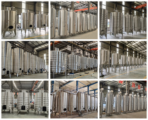 Fournisseur de la Chine TEKBREW Usine de transformation de vin rouge 500L Production d'équipement de vinification 1000 litres 2000l 3000L Prix de ferment de vin - Product Image 6
