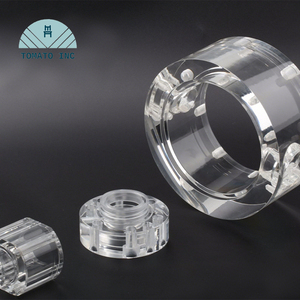 Tubes en verre acrylique organique transparent PMMA à cinq axes CNC personnalisés en usine, flexibles, durables, écologiques pour tunnel - Product Image 1