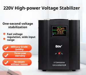 Stabilizzatore di Tensione Personalizzato <span class=keywords><strong>10000W</strong></span> AC 220V Monofase per Condizionatore d'Aria, Protettore di Tensione e Corrente Regolabile - Product Image 2