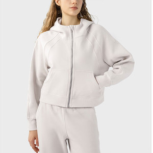 Usine Equine Personnalisé Femmes Full Zipper Hoodies Équitation Hiver Veste à Manches Longues avec Poches - Product Image 1