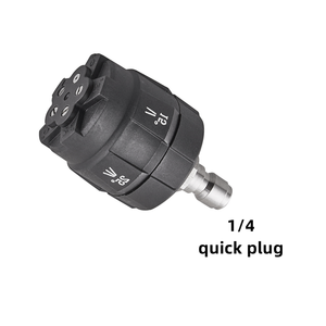 Boquilla <span class=keywords><strong>de</strong></span> arandela <span class=keywords><strong>de</strong></span> alta presión 5 en 1, boquilla <span class=keywords><strong>de</strong></span> espuma para lavado <span class=keywords><strong>de</strong></span> coche, adaptador <span class=keywords><strong>de</strong></span> liberación rápida <span class=keywords><strong>de</strong></span> conexión macho <span class=keywords><strong>de</strong></span> 1/4 pulgadas - Product Image 2