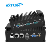 Mini PC Industrial con 2 Ethernet, 6 USB, 2 COM, Linux, Android, Nux Box, Wifi, 4G, N100, DDR4, Enchufe AU/US, Nuevo