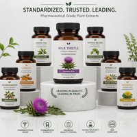 Extrait de Chardon-Marie (Silybum Marianum) 80% Silimarines HPLC/UV – Poudre d'extrait de Chardon-Marie de haute pureté pour la détoxification et le soutien hépatique