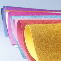 Feuille de mousse EVA pailletée personnalisable en couleur, Goma EVA pailletée, Mousse EVA pailletée 2mm, Prix bas, En vente