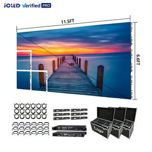 Écran LED de fond d'écran couleur pleine HD 6m X 3m 500mmx1000mm P3.9 P4.81 Écran LED de location extérieur pour cinéma, concerts, événements - Product Image 1