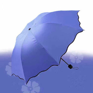 <span class=keywords><strong>Parapluie</strong></span> à 3 plis pour l'arrosage des fleurs, pour hommes et femmes, revêtement noir, protection solaire, P264 - Product Image 5
