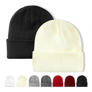 Gorros de diseñador reversibles, gorros con logotipo personalizado, bordado de ganchillo, Jacquard, gorro de Cachemira, gorros para mujeres, hombres y niños, gorros borrosos - Product Image 5