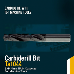 Foret en carbure Ta1044 5xD Nano TiAlN revêtu pour machines-outils - Product Image 3