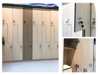 Cartmay Armoire moderne sans clé en métal et acier pour salle de sport et livraison de colis alimentaires, pour accès intelligent sans clé