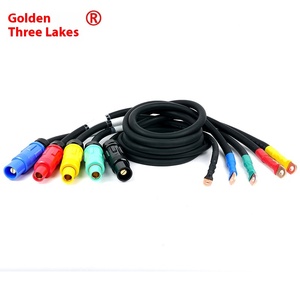 อะแดปเตอร์จมูกทองแดงสายสี่เหลี่ยม50เส้นสำหรับเช่าประสิทธิภาพเคลื่อนที่สายไฟหุ้มฉนวนพีวีซีและยาง - Product Image 1