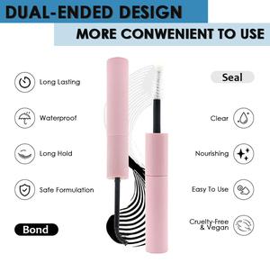 Tự làm phân khúc cụm lông mi chuyên nghiệp <span class=keywords><strong>7</strong></span>-10 ngày không thấm nước siêu mạnh giữ mắt Lash keo và trái phiếu - Product Image 5