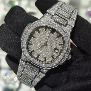 Reloj Mecánico Miyota de Acero Inoxidable con Cristal de Zafiro, Estilo Hip-Hop, Resistente al Agua 3BAR, con Indicador de Fecha y Reserva de Energía - Product Image 2