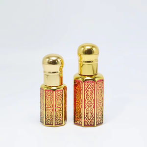 Flacon à bille vide pour huiles essentielles, flacon à bille de parfum haut de gamme, flacon en verre portable pour échantillons de massage et application - Product Image 2