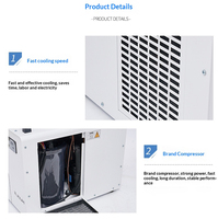 Refroidisseur laser UV haute précision MO-05AH avec réfrigération par compresseur pour machines de marquage laser 3W-5W, haute productivité