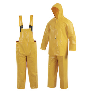 Conjunto de <span class=keywords><strong>Impermeable</strong></span> Personalizado para Adultos, Chaqueta de <span class=keywords><strong>Pescador</strong></span> <span class=keywords><strong>Impermeable</strong></span> con Pantalones con Peto, <span class=keywords><strong>Traje</strong></span> de Pesca Resistente y Moderno para Trabajo al Aire Libre - Product Image 1
