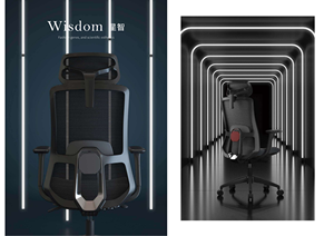 เก้าอี้สำนักงานทำจากโลหะอลูมิเนียมพลาสติกทันสมัยเก้าอี้ตาข่ายหลังสูงปรับได้ทนทานดีไซน์ตามหลักสรีรศาสตร์ - Product Image 6