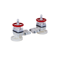 Çin yüksek kalite DN15 DN50 flanş sonu plastik Upvc seviye göstergesi için 1/2 inç 2 inç Upvc seviye göstergesi için tanklar