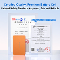 Batterie externe universelle portable au lithium 10000 mAh avec interface d'entrée/sortie identique pour smartphones