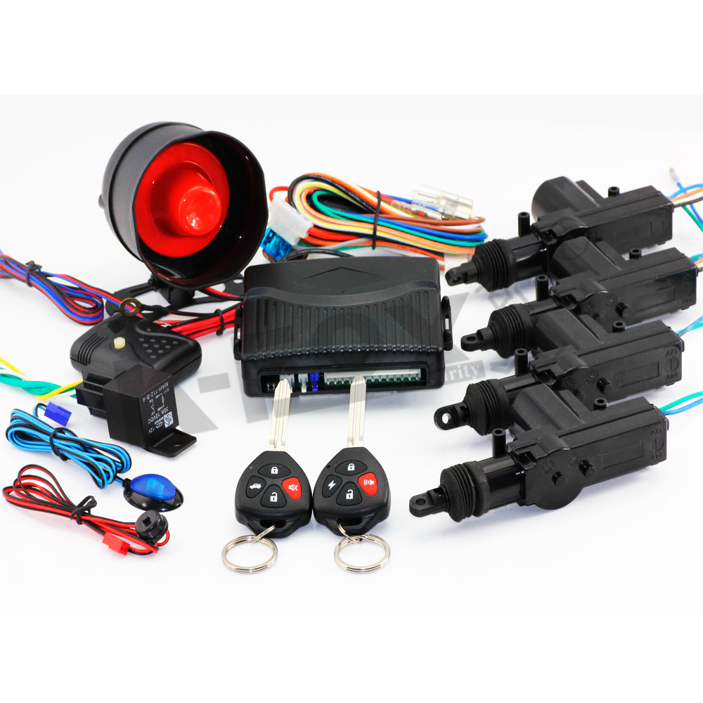 Автомобильная сигнализация со встроенной системой центрального замка