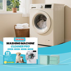 Tablette de nettoyage pour lave-linge JAKEHOE, nettoyage quotidien du tambour et du réservoir, nettoyage doux des taches, des tartres et des <span class=keywords><strong>odeurs</strong></span>, emballage en boîte - Product Image 4
