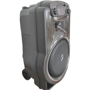 12 Inch Trolley <b>Speaker</b> With Led Light Bluetooth Sd <b>Usb</b> Radio Portable Party <b>Speaker</b> - Product Image 2