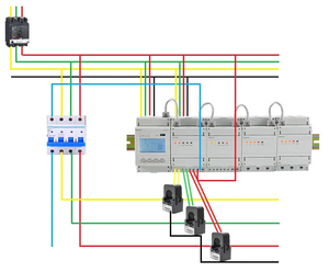 ADF400 DIN Rail ตู้พลาสติก80A เชื่อม<span class=keywords><strong>ต่อ</strong></span>โดยตรง3x1(6)A AC ผ่าน CTS <span class=keywords><strong>มิเตอร์</strong></span><span class=keywords><strong>ไฟฟ้า</strong></span><span class=keywords><strong>แบบ</strong></span>เติมเงินหลายวงจรสำหรับพลังงาน - Product Image 2