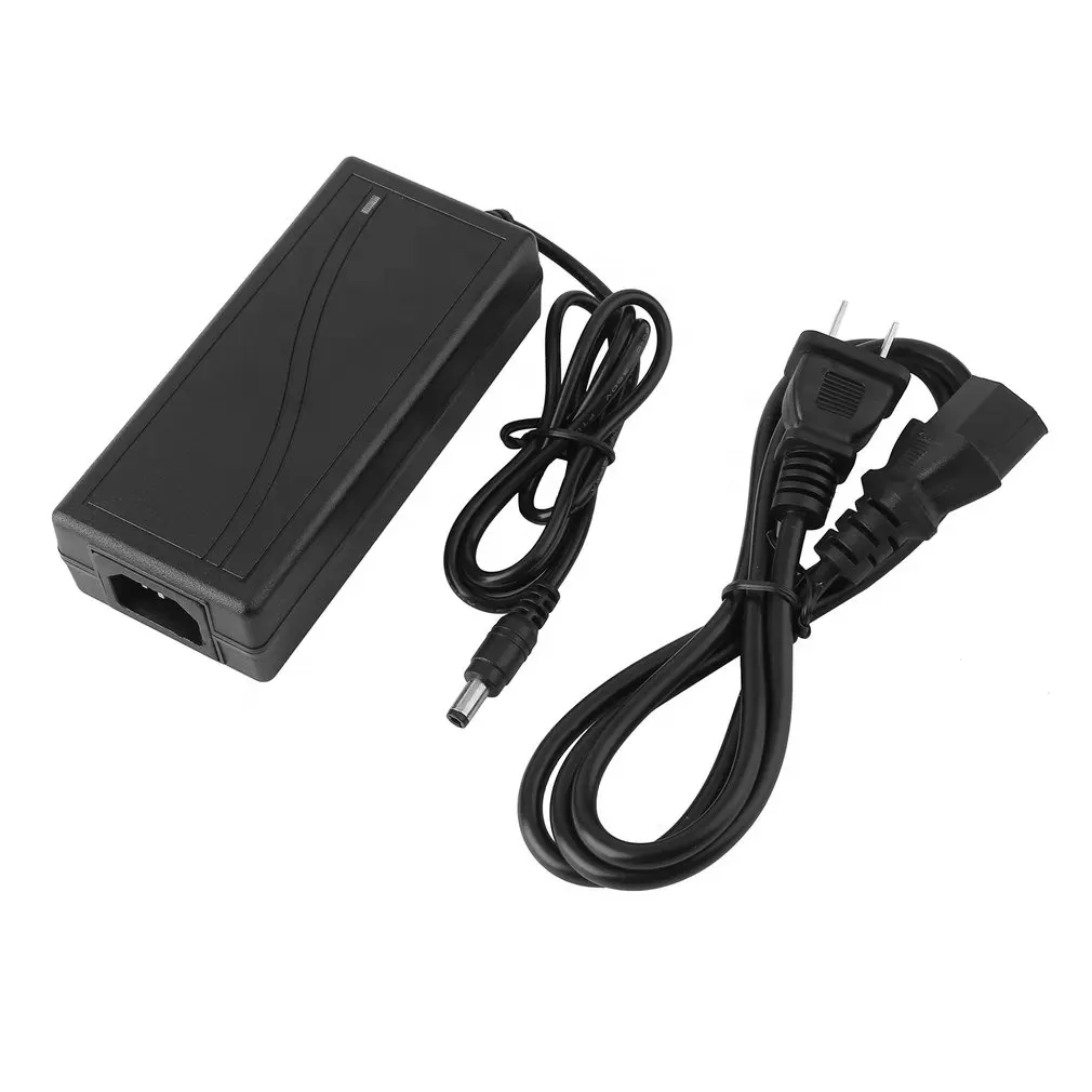 12V 5A 5.5Mm 2.5Mm 2.1Mm Ac Dc Plug-In Power Adapters Black Barrel Connector Voor led Strip Draadloze Router