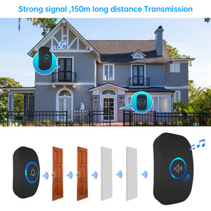 Livraison rapide Sonnette sans fil <span class=keywords><strong>M557</strong></span> Étanche 32 sonneries Installation facile Sonnette intelligente longue portée - Product Image 2