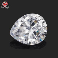 Piedras de Moissanita Sueltas al por Mayor, Color D, VVS1, Varios Cortes Elegantes (Redondos, en Forma de Pera, Ovalados) con Certificado GRA, Corte Excelente