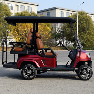 Voiturette de golf électrique à batterie au lithium 4 places (2+2) de conception la plus récente - Product Image 3