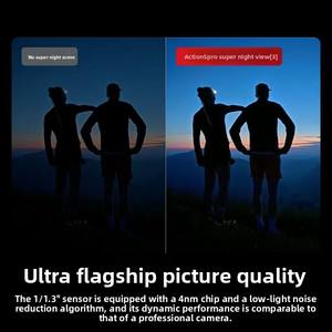 DJI Action 5 Pro, 4K/120fps + Sensor de 1/1.3 Pulgadas, Cámara de Acción Resistente al Agua, Clasificación IPX8 + 240 Minutos de Autonomía, Vista Previa en Vivo por Wi-Fi Direct - Product Image 5