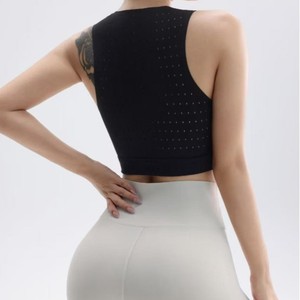 <span class=keywords><strong>Chaleco</strong></span> Deportivo Sin Costuras Personalizado para <span class=keywords><strong>Mujer</strong></span>, <span class=keywords><strong>Chaleco</strong></span> de Media Cintura 2.0, Transpirable, de Secado Rápido, para Maratón - Product Image 5