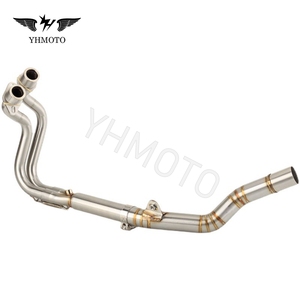 YHMOTO Tuyau de raccordement intermédiaire d'échappement, tube de silencieux, pièces de performance pour Honda CBR250RR 2017-2023 - Product Image 2