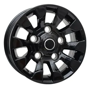 4*4 Off-Road เหมาะสำหรับ Land Rover Defender110 rims16 * 7J 16x8 18นิ้ว5*165.1ผู้ผลิตดุมล้ออัลลอยสีดำ