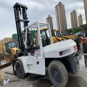 Montacargas Diésel de 10 Toneladas con Capacidades Todoterreno Japonesas FD70 FD100, Montacargas Diésel Usado de Alta Calidad Fd100 - Product Image 3