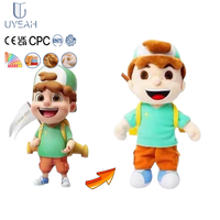 Uyeah OEM/ODM – Nouvelle collection de figurines en peluche personnalisées, brodées sur mesure, pour jeux d'anime, jouets doux en forme de clown, cadeaux pour garçons