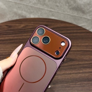 Funda Magnética para Teléfono con Degradado Láser Mate para iPhone 18 11 12 13 14 15 16 17 Pro Max con Película Protectora de Lente HD a Prueba de Golpes - Product Image 6